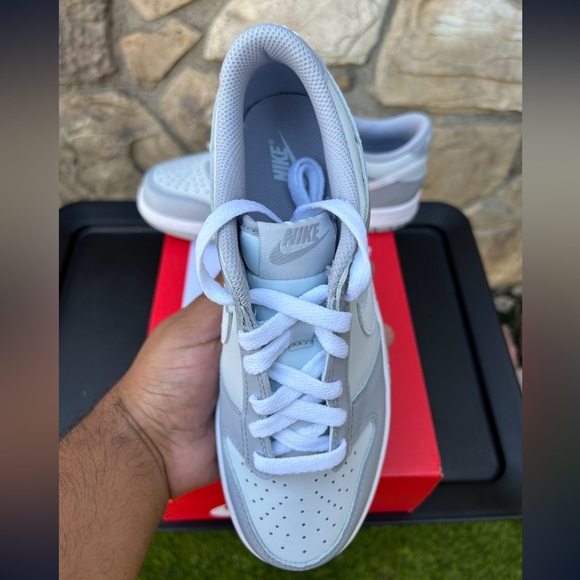 Nike Dunk Low “Wolf Grey” Size 5Y / 6.5 Women’s - Picture 8 of 10